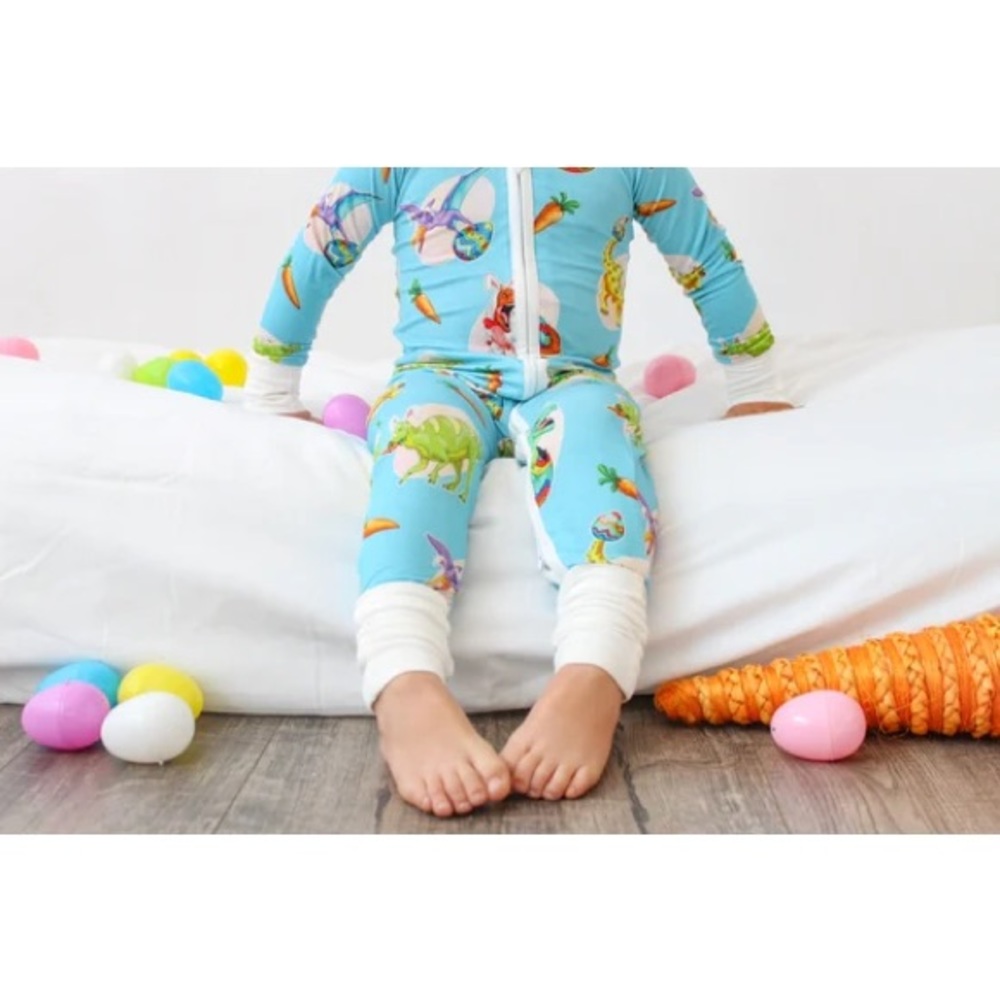 🥚🦖NWT Babalus Bamboo Zippy🦖🥚